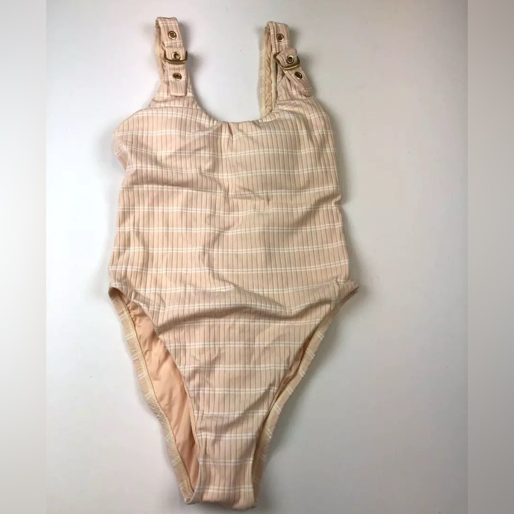 BCBGeneration, Women’s One Piece Swimsuit Light Pink Size Medium